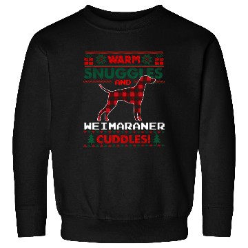Discover Weimaraner Dog Pajama Ugly Sweatshirts