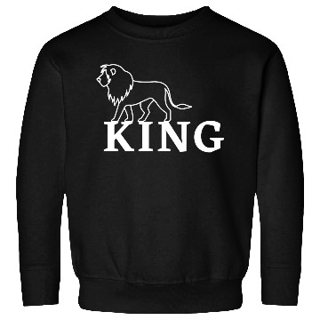 Discover Lion King Wildcat Big Cat Predator Feline Gift Sweatshirts
