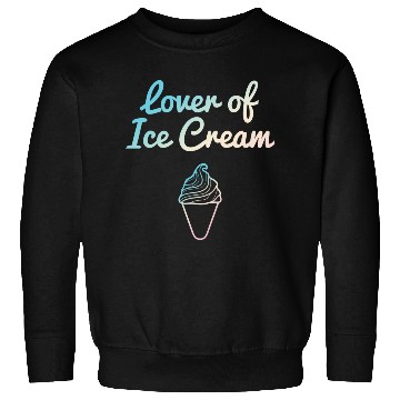 Discover Lover Of Ice Cream Pastel Sweatshirts