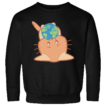 Discover The World Is Meow Sweatshirts