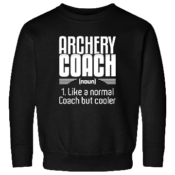 Discover Outdoor Hunting Bow Arrow Archery Coach Sweatshirts