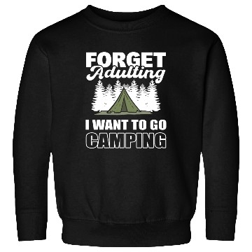 Discover Adulting Life Nature Lover Sweatshirts