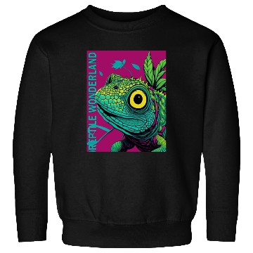 Discover Psychedelic Reptile Wonderland Retro Designs 7 Sweatshirts