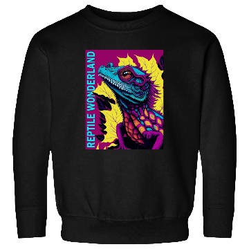 Discover Psychedelic Reptile Wonderland Retro Designs 6 Sweatshirts