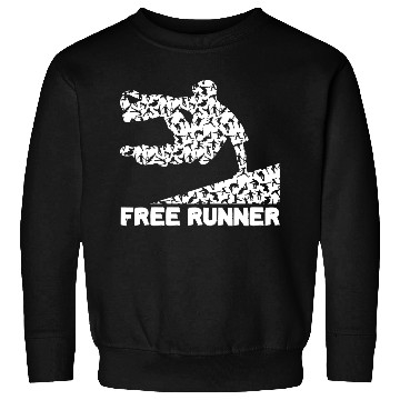 Discover Free Runner Freerunning Parkour For Freestyle Sweatshirts