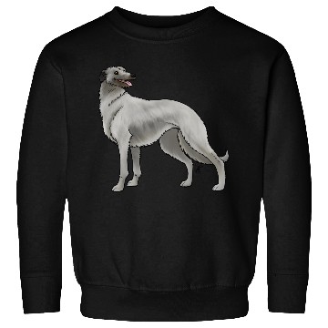 Discover Dog Scottish Deerhound Light Gray Sweatshirts