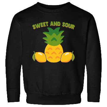 Discover Pineapple And Lemon Vibes For Sweet And Sour Sweatshirts