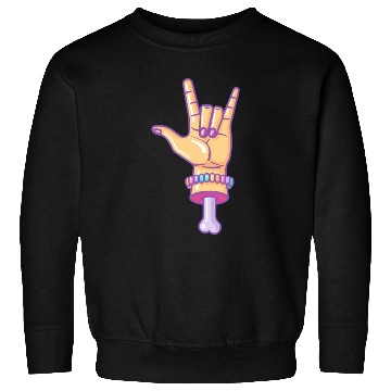 Discover Rock On Sweet Lovers Sweatshirts