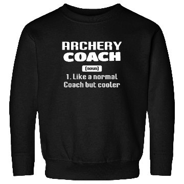 Discover Outdoor Hunting Bow Arrow Funny Archery Coach Sweatshirts