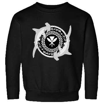 Discover Kanaka Maoli Hammerhead Shark Sweatshirts