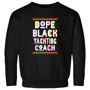 Discover Dope Black Yachting Coach Sweatshirts