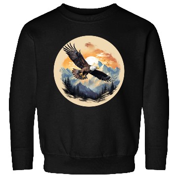 Discover Bald Eagle as America's Symbol Sweatshirts