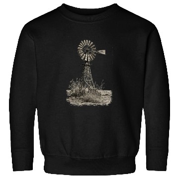 Discover American farmer windmill design Sweatshirts