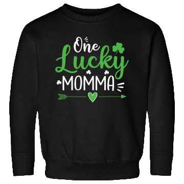 Discover One Lucky Momma St Patric Day Sweatshirts