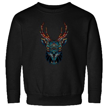 Discover Mandala Deer Sweatshirts