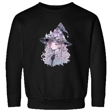 Discover Pastel Goth Crystal Witch Sweatshirts
