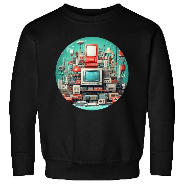 Discover Retro Gaming Magic: Unleash the 8-Bit Nostalgia! Sweatshirts