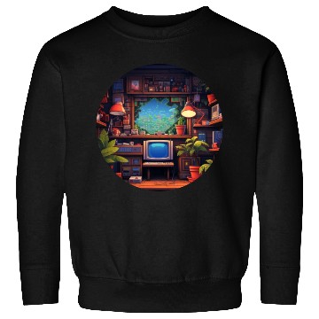 Discover Pixelated Nostalgia: Embrace Retro Gaming Fun Sweatshirts