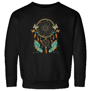 Discover Feather Jewelry Butterfly Gift Dream Catcher Sweatshirts