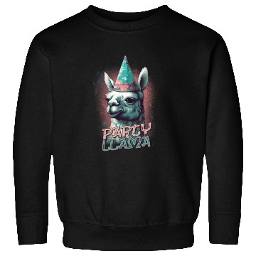 Discover Llama Animals Lover Birthday Party Funny Design Sweatshirts