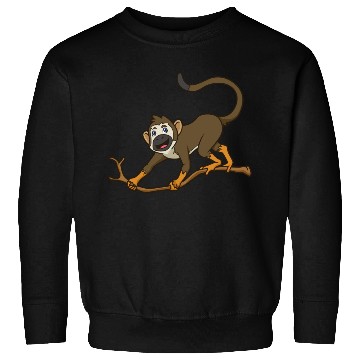 Discover Kawaii Squirrel Monkey Sweatshirts
