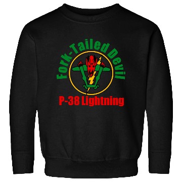 Discover Fork Tailed Devil P 38 Lighting Sweatshirts