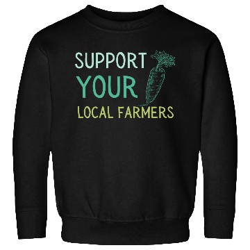 Discover Support Local Farmers Carrot Sweatshirts
