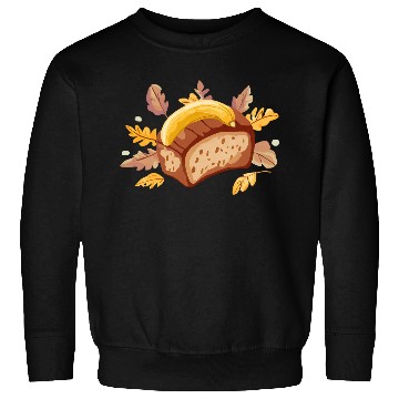 Discover Autumn banana bread treat Sweatshirts