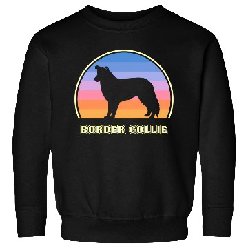 Discover Border Collie Sunset Dog Sweatshirts