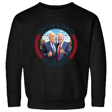 Discover President USA Donald Trump Joe Biden Sweatshirts