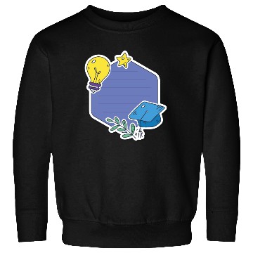 Discover Back to School Sticker Sweatshirts