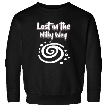 Discover Lost in the Milky Way - astronomy Sweatshirts