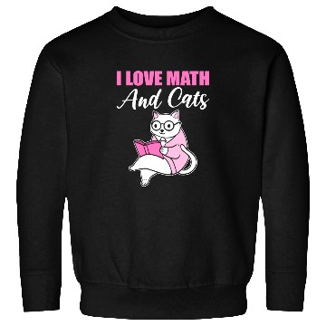 Discover Math and Cats Veterinarian Gift Sweatshirts