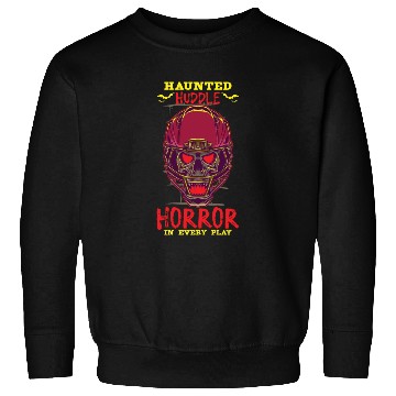 Discover Funny Horror Football Fan Horror Obsessed Horror Sweatshirts