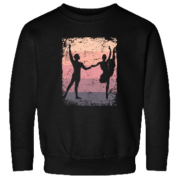 Discover Ballet Dance Couple Vintage Ballerina Sweatshirts