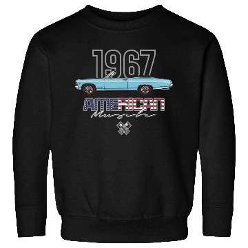 Discover American Light Blue Convertible Sweatshirts