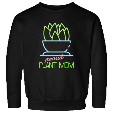 Discover Proud Plant Mom Neon Style Sweatshirts