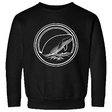 Discover Whale Ocean Marine Sweatshirts