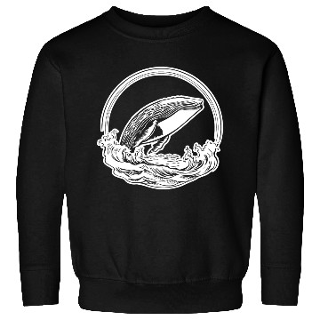Discover Whale Ocean Marine Sweatshirts