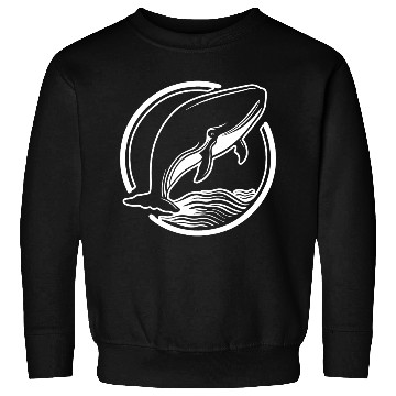 Discover Whale Ocean Marine Sweatshirts