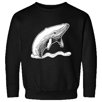 Discover Whale Ocean Marine Sweatshirts
