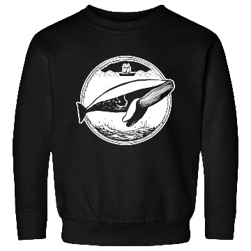 Discover Whale Ocean Marine Sweatshirts