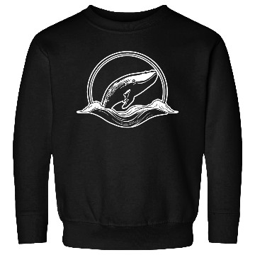 Discover Whale Ocean Marine Sweatshirts