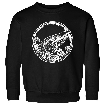 Discover Whale Ocean Marine Sweatshirts