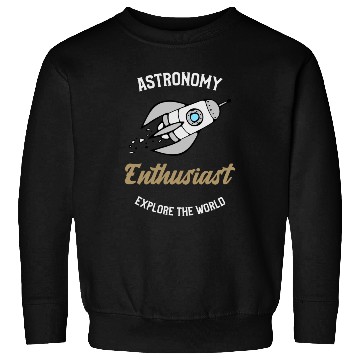 Discover Astronomy Enthusiast - moon astronomy Sweatshirts
