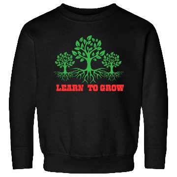 Discover Growth Tree Inspirational Design Sweatshirts