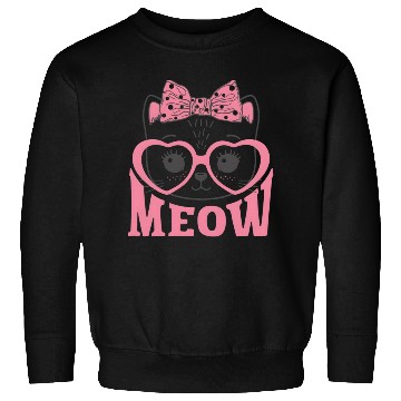 Discover Playful Cat Whispers: Simply Meow Sweatshirts