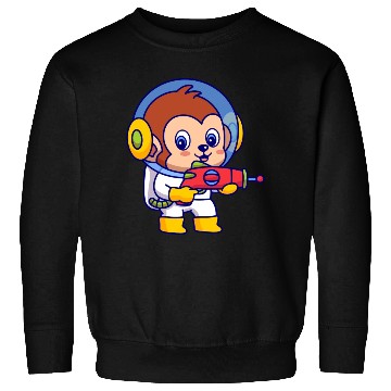 Discover Monkey Galaxy Astronaut Sweatshirts