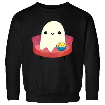 Discover Couch Potato Ghost With Potato Chips Sweatshirts