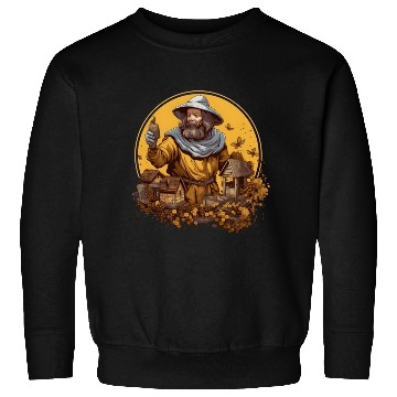 Discover Beekeeping in the Ages - Medieval Tale Sweatshirts